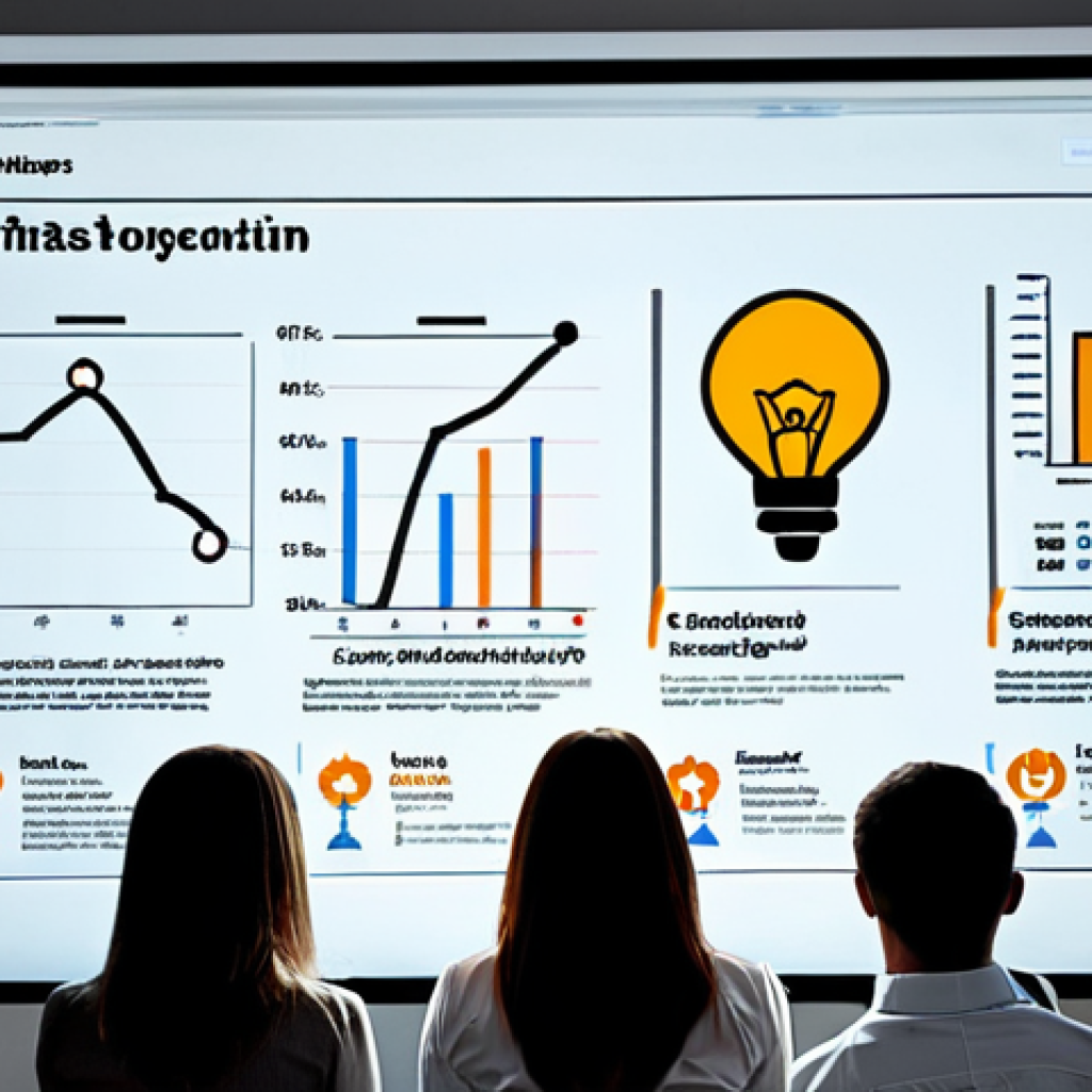 A dynamic illustration of an organization actively engaging in external knowledge sharing. Visualize a diverse team presenting insights via webinars, publishing impactful whitepapers, and interacting on a global digital platform. Elements like a rising reputation graph, glowing lightbulbs symbolizing innovation, and a strong brand logo subtly integrated. The scene should convey authority, trustworthiness, and forward-thinking leadership in the industry, highlighting increased credibility and brand prominence.