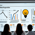 Home 13 A dynamic illustration of an organization actively engaging in external knowledge sharing. Visualize a diverse team presenting insights via webinars, publishing impactful whitepapers, and interacting on a global digital platform. Elements like a rising reputation graph, glowing lightbulbs symbolizing innovation, and a strong brand logo subtly integrated. The scene should convey authority, trustworthiness, and forward-thinking leadership in the industry, highlighting increased credibility and brand prominence.