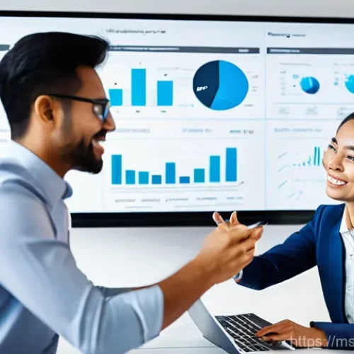 Home 21 지식 공유 시스템의 활용을 위한 프레임워크 - **Prompt 1: Collaborative Digital Workplace**
"A diverse group of modern professionals, men and ...